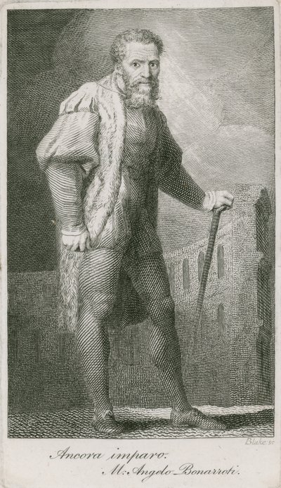 Michelangelo Buonarroti by Johann Heinrich Füssli